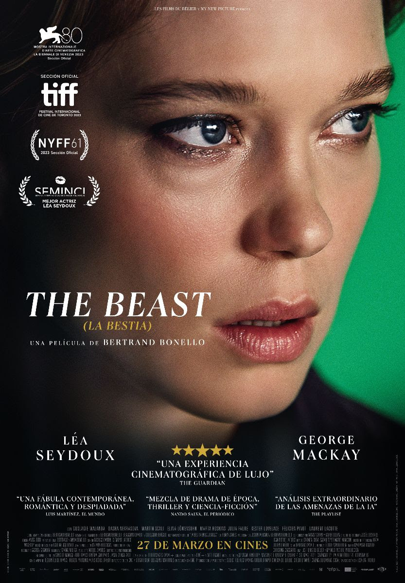 ‘The Beast’: Léa Seydoux y George MacKay frente a la IA