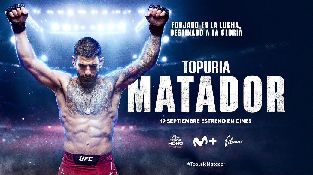Cartel oficial de 'Topuria: Matador'