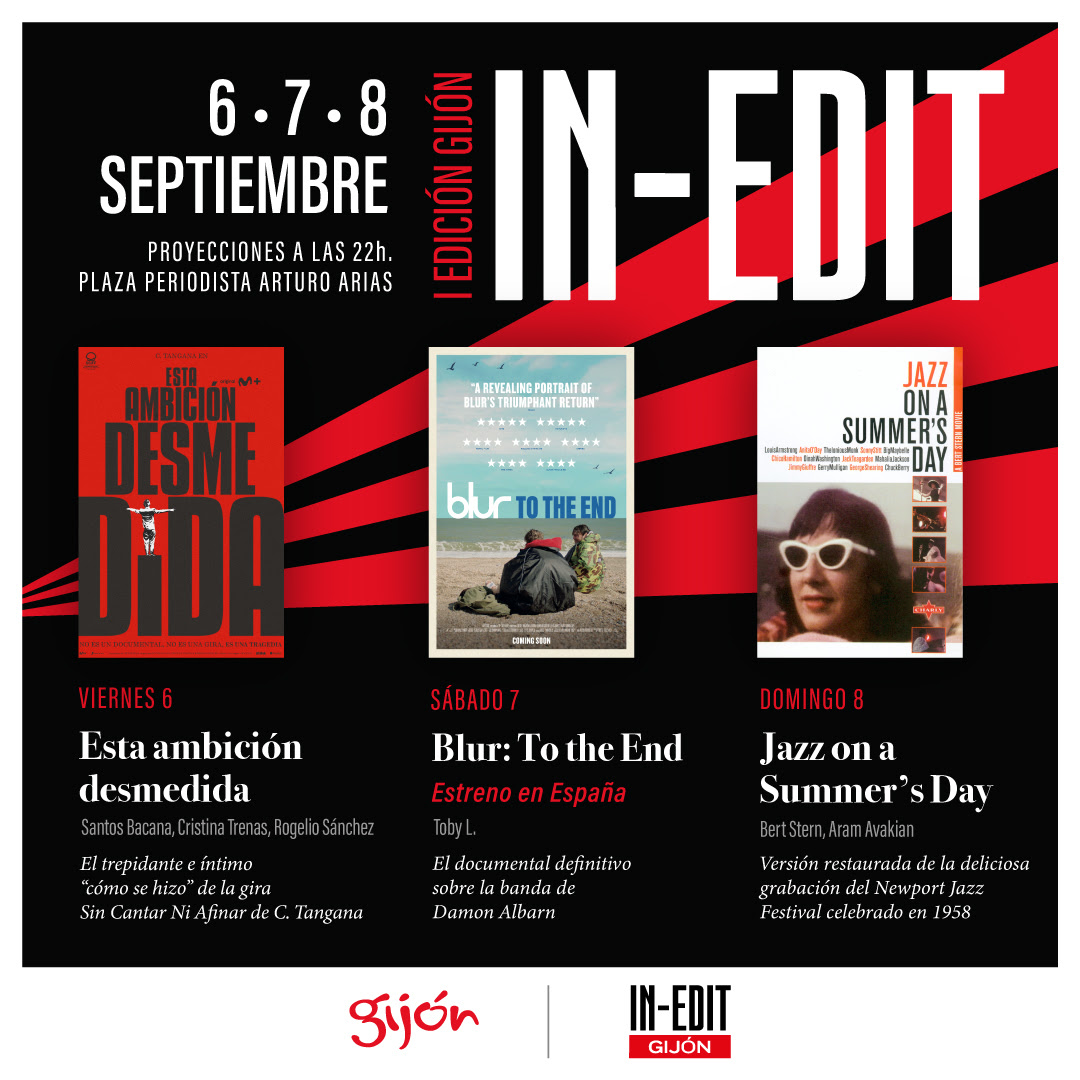 Gijón da la bienvenida a In-Edit, un festival cinematográfico con C. Tangana y Blur