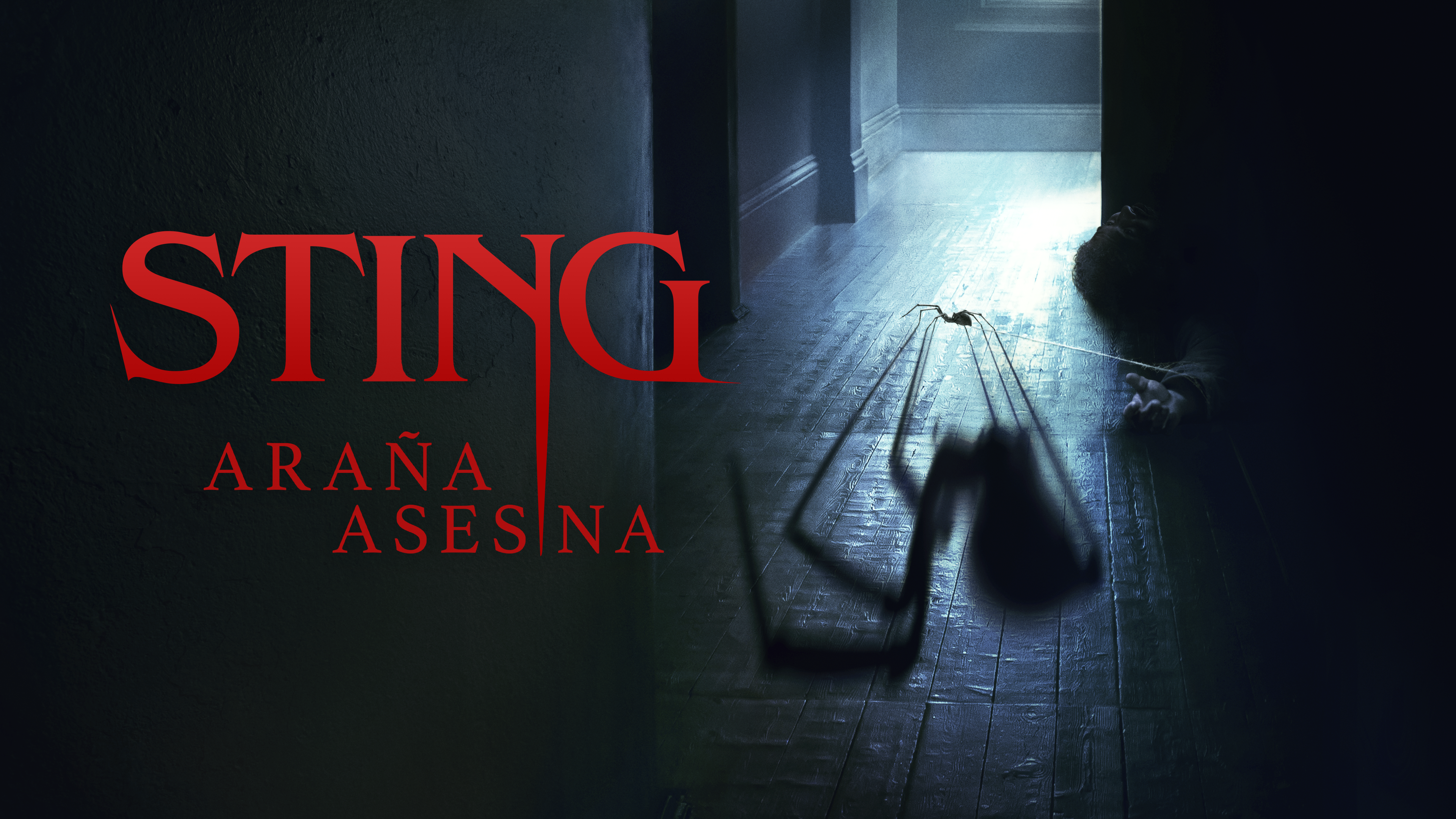 Cartel oficial de película 'Sting. Araña asesina'