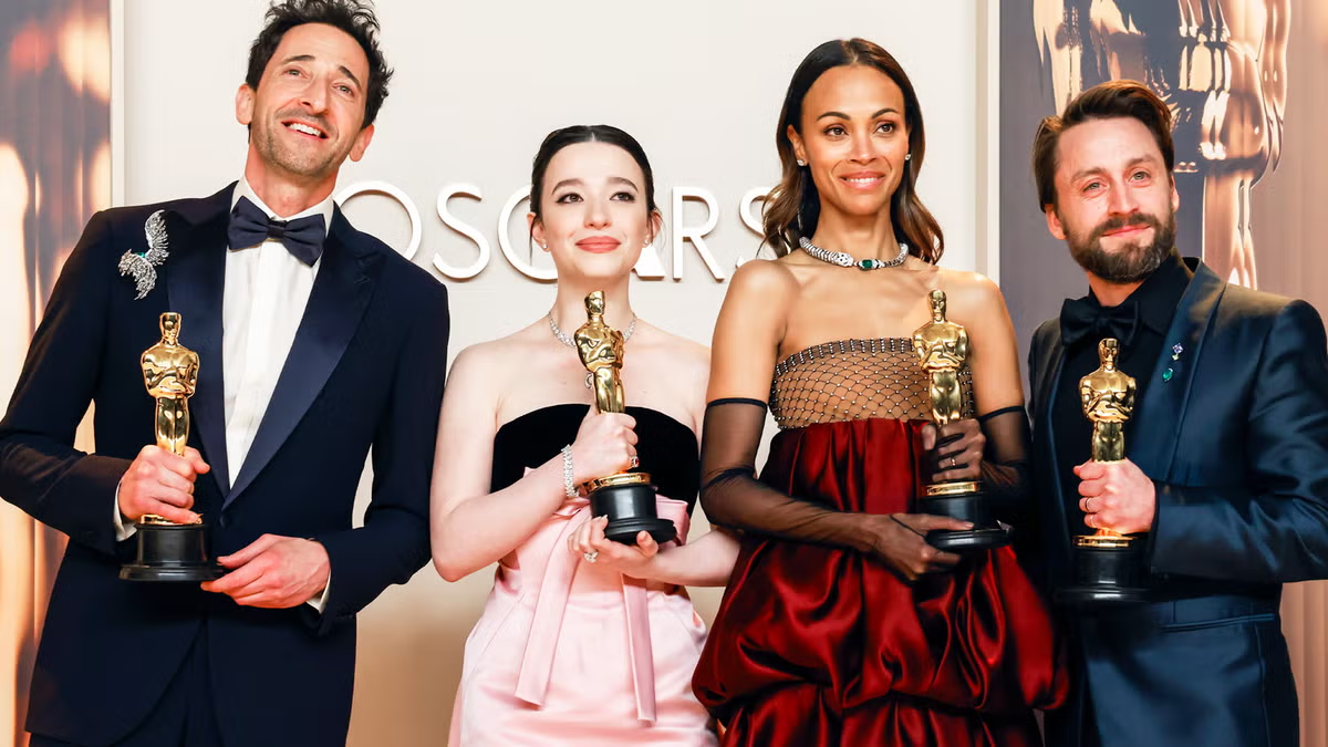 Anora triunfa en unos Oscar con su mejor gala en años