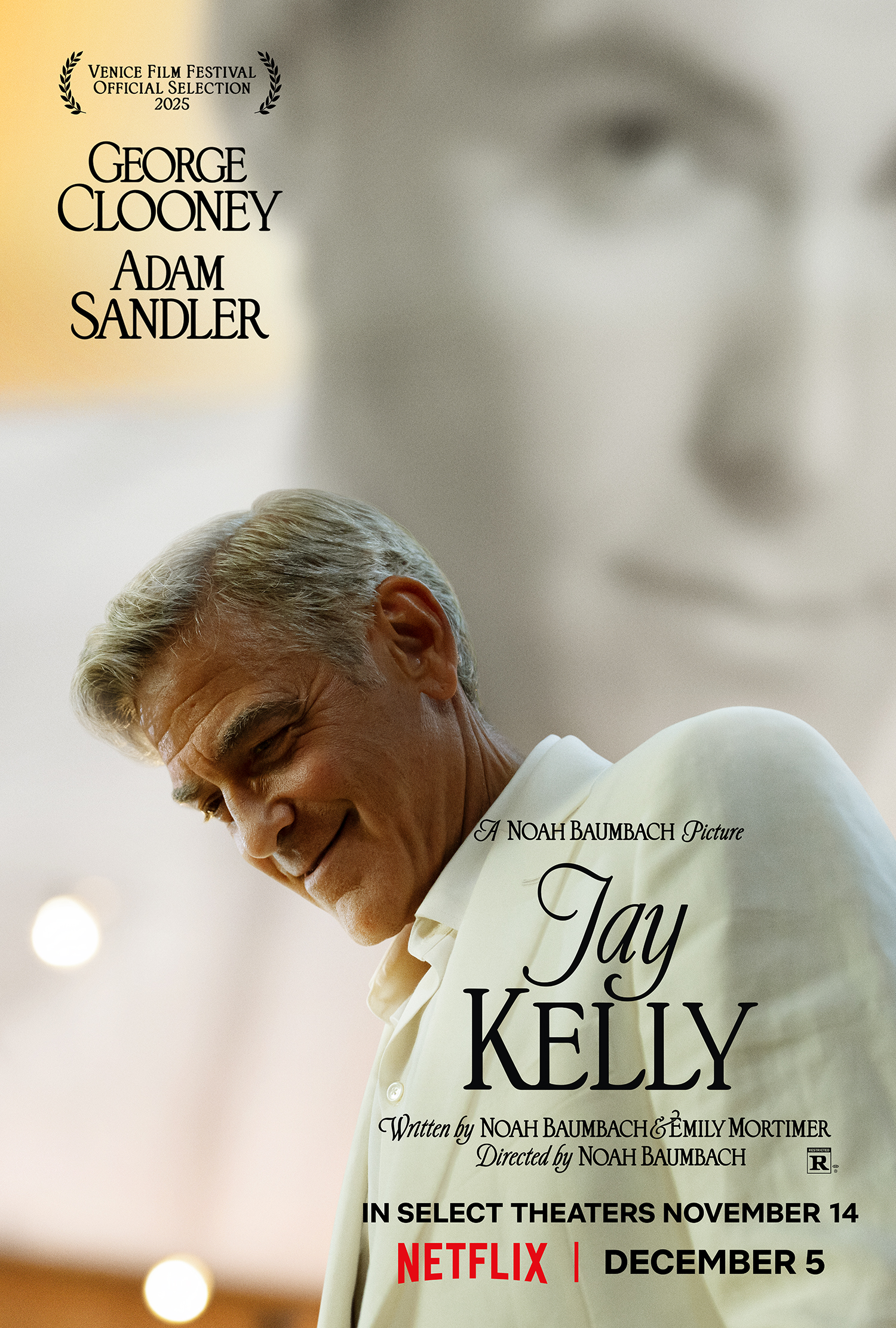 Netflix lanza el tráiler de ‘Jay Kelly’, la nueva película de George Clooney y Adam Sandler