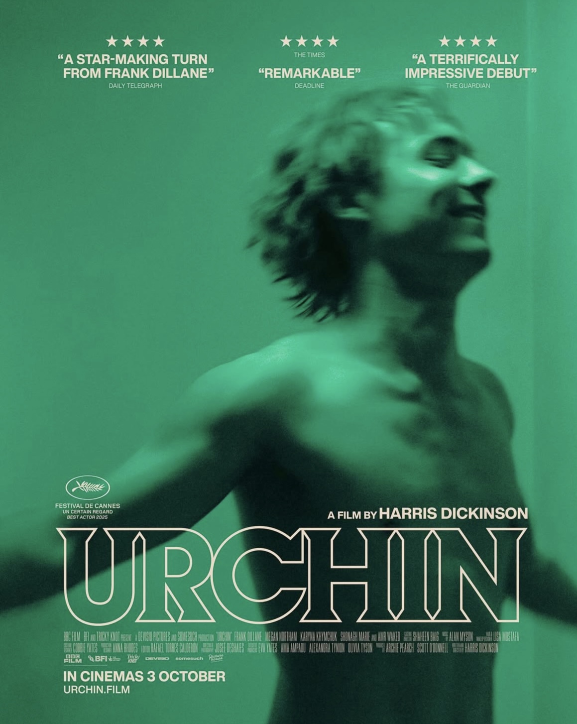 'Urchin' de Harris Dickinson en el Festival de San Sebastián