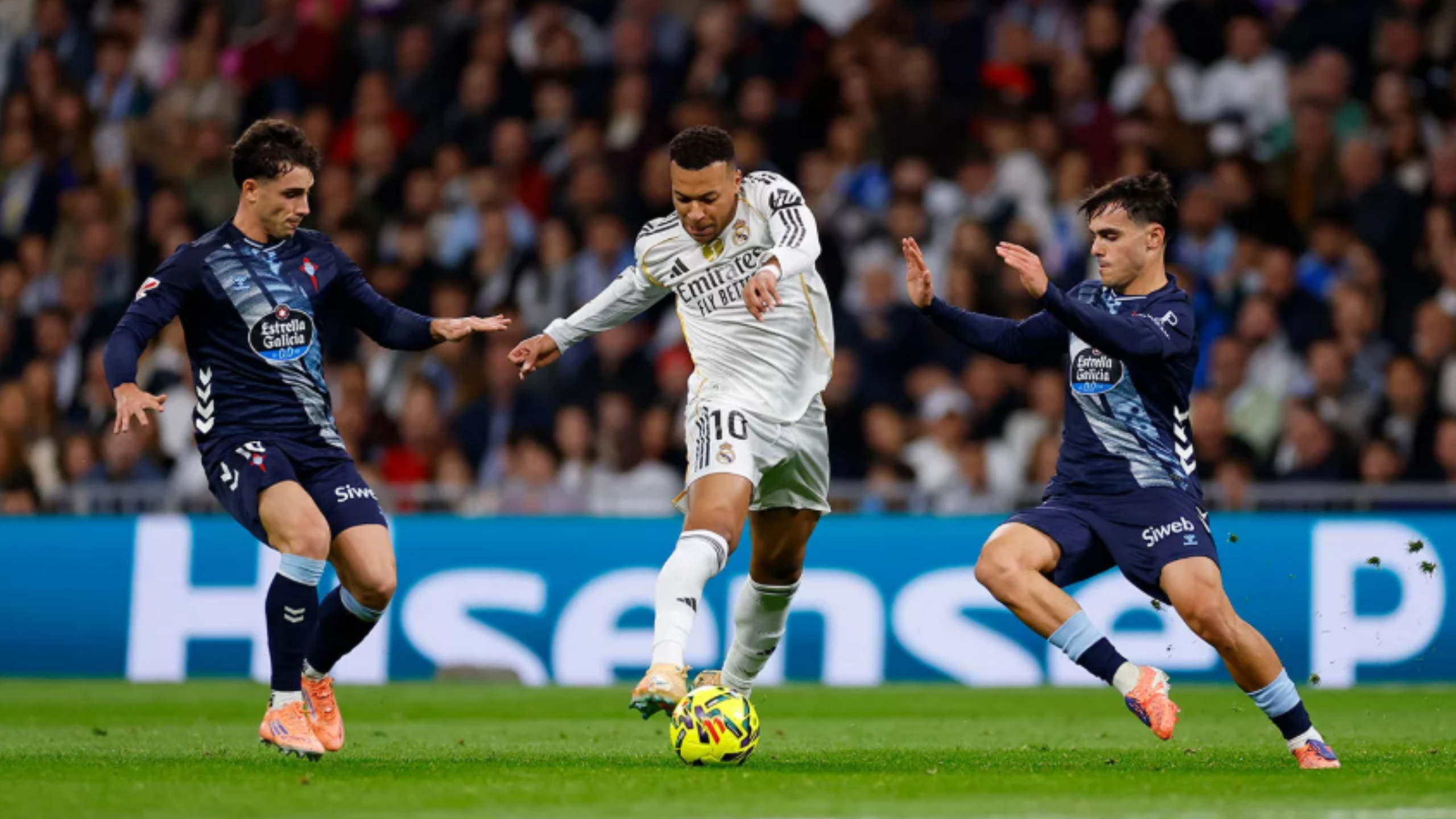 Swedberg, protagonista de una noche dramática en el Bernabéu