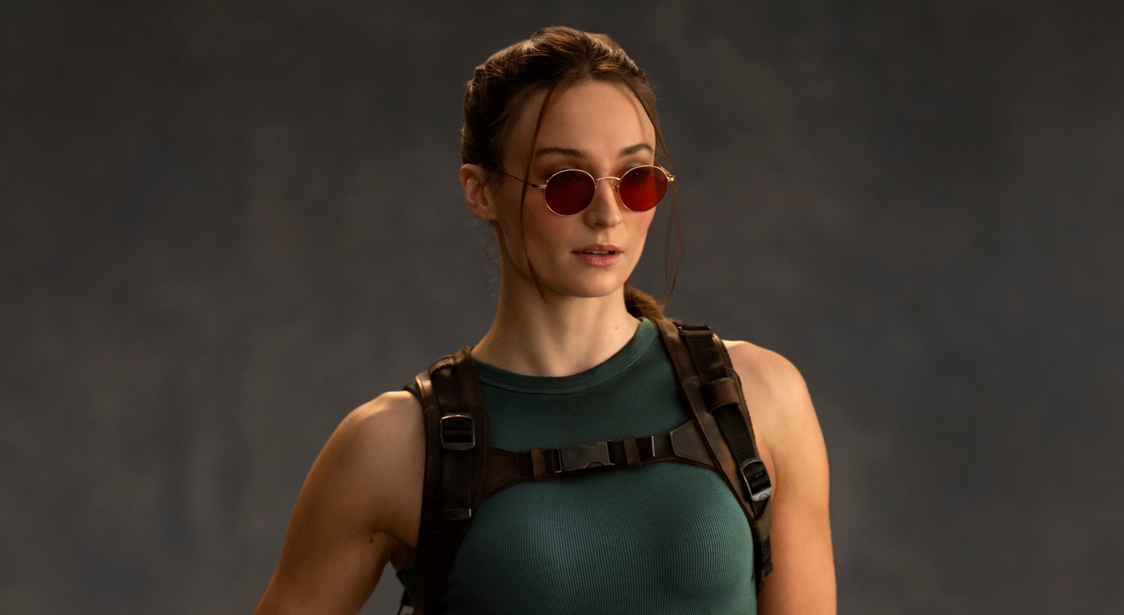 Sophie Turner como Lara Croft: Prime Video revela la primera imagen de la serie 'Tomb Raider'