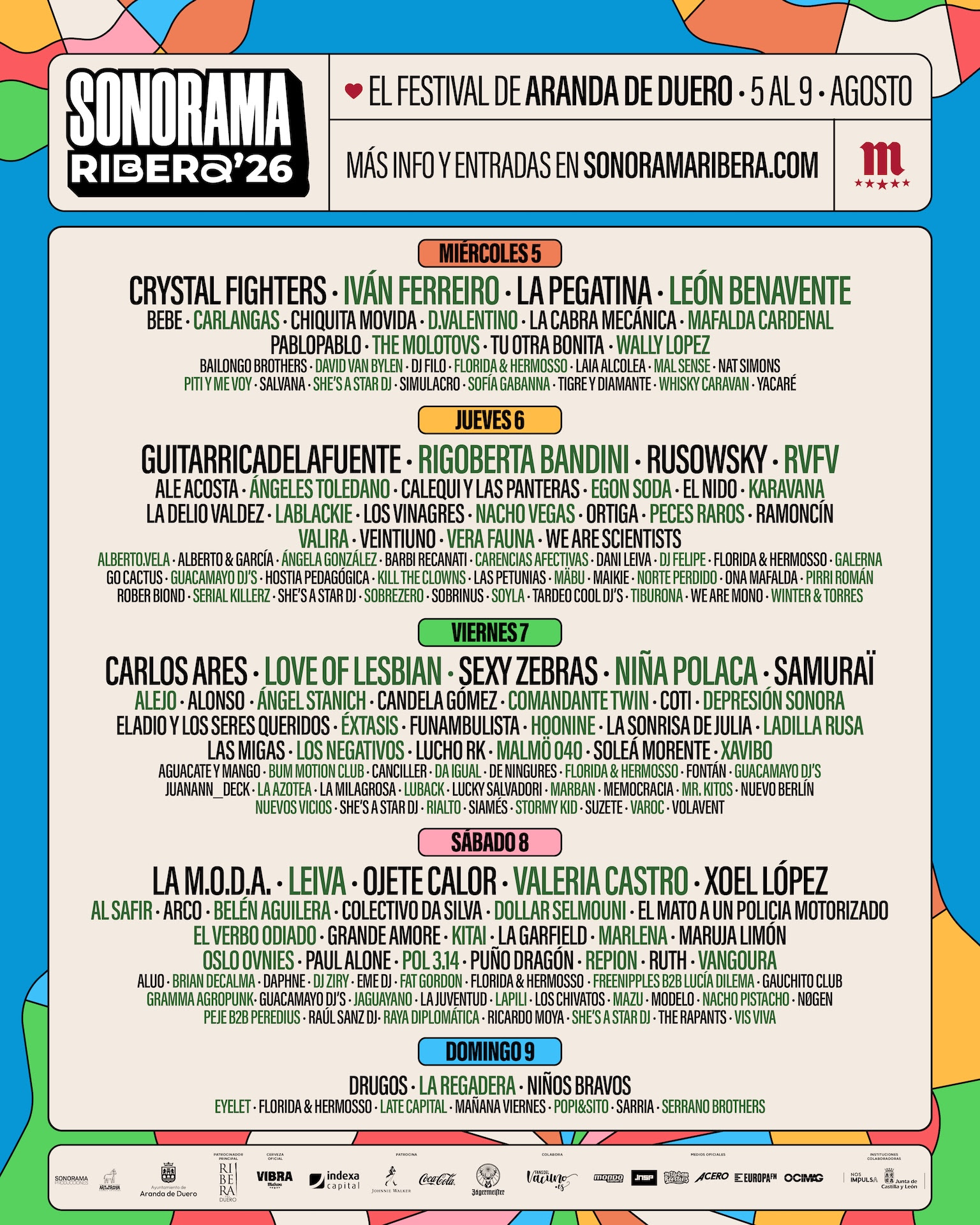 Sonorama Ribera 2026